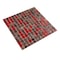 Apollo Tile Mingles 12 in. x 12 in. Glossy Berry Red Glass Mosaic Wall and Floor Tile 20 sq. ft./case, 20PK MIX2088RD239A - alternate 7