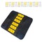 Traffic Kontrol Rubber Speed Hump 1PC, 3FT Long With 2 End Caps, 12 Bolts, Yellow Black TKSH-3-YB-KIT-B - alternate 3