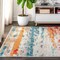 Jonathan Y Contemporary POP Modern Abstract Brushstroke Cream/Blue 3 ft. x 5 ft. Area Rug CTP102C-3 - alternate 5
