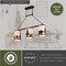Vaxcel Acadia 3L Bronze Rustic Linear Chandelier Island Pendant Light Fixture Bear and Tree H0302 - alternate 6