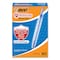 Bic PrevaGuard Round Stic Ballpoint Pen, Stick, Medium 1 mm, Blue Ink, Translucent Blue Barrel, 60PK GSAM60-BLU - alternate 1