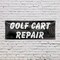 Signmission Golf Cart Repair, 18 Inch x 48 Inch, Vinyl Banner B-30676 - alternate 2