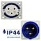 Walther-Werke Pin and Sleeve Inlet, 30A, 230 or 250, 1 Phase, 2 Pole, NEMA Not Rated 635306 - alternate 4