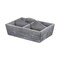 Homeroots 14" Gray Solid Wood Box 488019 - alternate 1