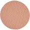 Homeroots 8' Coral And Ivory Geometric Indoor Outdoor Area Rug 556319 - alternate 1