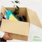 Ecoquality 18x16x14 Inch Heavy-Duty Corrugated Shipping Boxes - For Packing and Storage, 5PK BXC48-5 - alternate 5