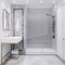 Anzzi Madam Series 60'' by 76'' Frameless Sliding Shower Door in Brushed Gold W/Clear Glass SD-AZ13-02BG - alternate 8