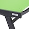 Leisuremod Marlin Patio Chaise Lounge Chair with Armrests in Black Aluminum Frame, Green, 2PK MLABL-77G2 - alternate 9