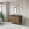 James Martin Vanities Brittany 60" Single Vanity, Pecan w/ 3 CM Charcoal Soapstone Silestone Top 655-V60S-PCN-3CSP - alternate 7