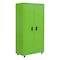 Viper Tool Storage 72-Inch H x 36-Inch W Locker with 3 Adjustable Shelves, Lime Green V3603LLG - alternate 4