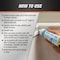 Dap Alex Fast Dry 5.5 Oz. White Siliconized Acrylic Latex Caulk 7079818408 - alternate 4