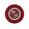 Holland Bar Stool Florida State Script 15 Double Neon Wall Clock Clk15BK - alternate 1