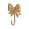 Homeroots 4in Gold Cast Iron Bow Wall Hook 724072 - alternate 6