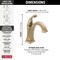 Delta Dryden Single Handle Bathroom Faucet 551-CZ-DST - alternate 3