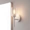 Jonathan Y Juno 13" 1-Light Farmhouse Industrial Metal/Glass Cylinder LED Sconce, White/Clear JYL9547E - alternate 7
