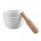 Our Table Simply White 24 Ounce Porcelain Mortar and Pestle Set 133080.01 - alternate 1