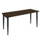 Regency Kahlo Training Seminar Table, 72 in W, 24 in L, Neo Walnut MTPL7224NWBK - alternate 1