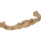 Hardware Resources Jeffrey Alexander Audrey 4-1/4'' Overall Length Satin Bronze Cabinet Pull 278-96SBZ - alternate 3