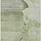 Homeroots 10' X 14' Artichoke Green And Gray Floral Washable Indoor Outdoor Area Rug 582235 - alternate 5