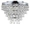Jonathan Y Toronto 16" Metal/Crystal LED Flush Mount, Chrome JYL9030B - alternate 5