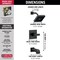 Delta Ara Monitor 14 Series H2OKinetic Tub & Shower Trim T14467-BL - alternate 6
