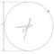 Leisuremod Manchester Modern Classy Design Round Silent Non-Ticking Wall Clock, White MCLR11W - alternate 4