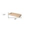 Homeroots 28in Natural Wood Indoor Outdoor Tray With Handles 376056 - alternate 4
