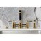 Kingston Brass Bridge Kitchen Faucet with Brass Sprayer, Polished Brass KS8252DLBS - alternate 5