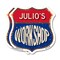 Signmission Julio's Workshop, 6 inch X 6 inch, Plastic Sign, 2PK SHI-P-2PACK-6-489-JULIO - alternate 1
