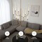 Vidalite Alina 9-Light Integrated LED Brass Chandelier, Rotatable Arms, Crystal Shades with Textured Effect CE1013053 - alternate 6