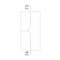 Siemens auxiliary switch, on the front, 1 NO, 73/74, current path: 1 NO, cable 3RH2911-1AA10 - alternate 6