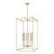 Z-Lite Gaultier  Modern Gold 8 Light Chandelier 6100-44MGLD - alternate 1
