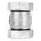 B & K STZ Industries 1 in. Compression X 1 in. D Compression Galvanized Malleable Iron 3 in. L Coupling 311CCL-1 - alternate 1