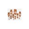 Ferraz Shawmut 0.57in x 1.5in, 600 VAC/300 VDC, 20 A, 200 kA AC/100 kA DC Interrupt, GMG Body, Copper A6T20 - alternate 2