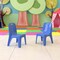 Flash Furniture Blue Plastic Stack Chair, PK10 10-YU-YCX-011-BLUE-GG - alternate 5