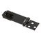 Prime-Line Door and Gate, Safety Hasp Hinge Latch with Fixed Staple 2-1/2 inch with Screws, Matte Black U 117058 - alternate 6