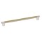 Amerock Esquire 12-5/8 in 320 mm Center-to-Center Polished Nickel/Golden Champagne Cabinet Pull BP36561PNBBZ - alternate 1