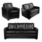 Dreamseat Silver Club Chair with AEW The Elite Logo XZ7759002CHCDBK-PSAEW0010 - alternate 6