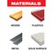 Diablo Hook and Lock 9 in. L X 9 in. W Aluminum Oxide 80 Grit Coarse Drywall ROS Disk DCD090080H05G - alternate 4
