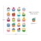Teacher Created Resources Cupcake Smelly Stickers, 120-Piece Set, 6PK 9439 - alternate 2