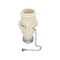 Pass & Seymour Lamp Holder/Outlet Adapter, 250 W, 2-Outlet, Ivory 1406ICC10 - alternate 2