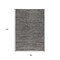 Homeroots 6' X 9' Brown and Ivory Striped Stain Resistant Indoor Outdoor Area Rug 531673 - alternate 6