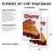 Signmission Cherry Pie, Vinyl Decals Only 24 Inch x 36 Inch, Vinyl Decal, 2PK DSB-2436-2PACK-Cherry Pie - alternate 2