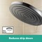 Hansgrohe Pulsify S Showerhead 260 1-Jet, 1.75 GPM in Brushed Nickel 24142821 - alternate 2