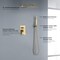 Kibi Cube Pressure Balanced 2-Function Shower System, Rough-In Valve KSF405BB - alternate 7