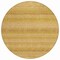 Homeroots 8' Wheat And Gold Round Striped Washable Indoor Outdoor Area Rug 610626 - alternate 8