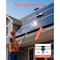 Vevor Solar Panel Cleaning Kit Water Fed Pole Kit 20 ft Brush Soap Dispenser LW4-6m(30CM)-US - alternate 5
