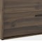 Homeroots 40" Dark Brown Wood Floating Bathroom Vanity With White Sink And Two Drawers 624114 - alternate 4