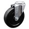Service Caster 5 Inch SS Soft Rubber Wheel Swivel Bolt Hole Caster SCC-SSBH20S514-SRS - alternate 1