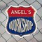 Signmission Angel's Workshop, 6 Inch X 6 Inch, Plastic Sign SHI-P-6-489-ANGEL - alternate 4
